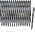 M&G Gel Pens Set, 0.5mm Black Ink Medium Point, 30 PCS Gel Ink Retractable Rollerball Pens for Writing