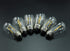 BRIMAX 6 Pack 2W LED Light Bulbs, Plastic LED Filament, 2700K Warm White, E26 Medium Base, Equivalent to 11w/20w/25w,