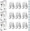 8 Pcs Metal Replacement Belt Hook Clip for Dewalt Tool, Stainless Steel Driver Belt Clips with Screws