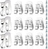 8 Pcs Metal Replacement Belt Hook Clip for Dewalt Tool, Stainless Steel Driver Belt Clips with Screws