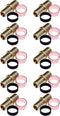 SharkBite 3/8 Inch Crimp Polybutylene Adapter, Pack of 10, Brass Plumbing Fittings, PEX Pipe, UC4006LF