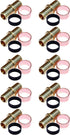 SharkBite 3/8 Inch Crimp Polybutylene Adapter, Pack of 10, Brass Plumbing Fittings, PEX Pipe, UC4006LF