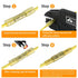 Heat Shrink Wire Connector Kit, 140PCS Waterproof Insulated Crimp Connectors for Marine Automotive Boat Truck Butt