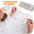 Sinmoe 100 Pcs Bible Verse Pencils, Colorful Religious Christian Motivational Gifts for Kids