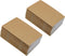 Yansanido 24 Pcs 5.5 Inch x 3.5 Inch Brown Cover Pocket Notebook, 32 Sheets (64 Pages) Blank Pages 70 Gsm Paper