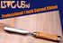 1"(25mm) Wood Chisel for Woodworking, Semicircle Edge CR-V Steel DIY Carpentry Gouge Tools