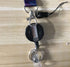 YOUOWO Black White Cruise Lanyards with Retractable Badge Reel for Office ID Badges Holder, Quick Release Neck Lanyard