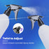KREMORV 16oz/500ml Empty Spray Bottles HDPE Plastic Spray Bottle no Leak Mist Stream Empty Spray Bottle for Cleaning