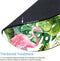 Watercolor Tropical Palm Tree with Flamingo Mousepad, Custom Round Mouse Pad 7.9 x 7.9 x 0.12 Inch