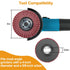 20 4 Inch 120/180/240/320 80/120/180 PCS Polishing Grinding Wheel Kit, Nylon Fiber Flap Disc Grit, Nylon Fiber & Wool