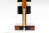 Desk Lamp for Bedside Table with 1 Watt Yellow LED Bulb, Handmade Nightstand Lamp for Bedroom