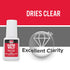 J-B Weld 33106 SuperWeld Glue, Clear Super Glue, 0.2 oz.