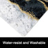 ITNRSIIET Abstract Art Marble Mouse Pad, 10.2×8.3×0.12 inches, Premium Textured, Waterproof, Non-Slip Rubber Base