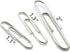 Officemate 750 Paper Clips, Vinyl Coated, Assorted Sizes, Reusable Storage Tub for Office, School and Home Use, Silver