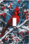 HTSAHKV Winter Cardinal Red Bird Wall Plate Light Switch Cover Single Gang Outlet