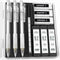 Four Candies Cute Mechanical Pencil Set with Case - 3PCS 0.7mm Pencils with 180PCS HB Lead Refills, White Clear