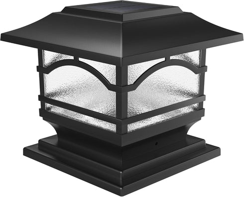 Davinci Lighting Premium Solar Outdoor Post Cap Lights - 4x4 5x5 6x6