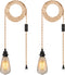 eopriod (2Pack) Hanging Lamp Kit with On/Off Switch, Plug in Pendant Light Kit