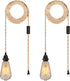 eopriod (2Pack) Hanging Lamp Kit with On/Off Switch, Plug in Pendant Light Kit