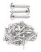 100Pcs #8 x 1 Truss Head Phillips Wood Screws, Self Tapping 304 Stainless Steel by IMSCREWS
