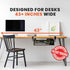 Under Desk Drawer Organizer, Clamp-On Mesh Metal Attachment with 2 Slide Out Drawers for Office Supplies