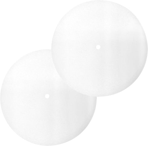 Amadget Pack 2 3/8" (10.5" 11-13" of Lampshade Diffuser, Center Hole Round Lamp Shade Diffuser for Drum Style