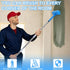 IAOVAW 111-Inch 10 Inch Ceiling Paint Roller No Drip Kit Extension Pole Included, Roller with Shield & Adjustable Head