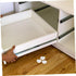 8pcs Stainless Steel Adhesive Caster Wheels Rotating Furniture Rollers for Storage Boxes and Home Hardware Self