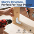 DOUDOULE 40PCS Sets, 90 80 (0.79 0.79 L Bracket Corner Brace Stainless Steel L Brackets for Wood Shelves, Degree Right