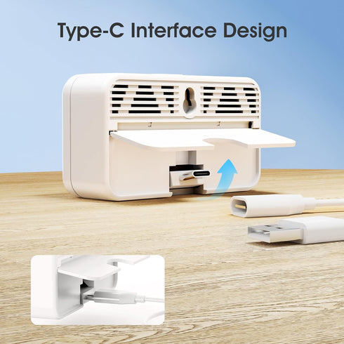 YIFAN Tuya Zigbee Hub Gateway, Smart Home Bridge with Type-C Port, Compatible with Alexa/Google Assistant, 2.4 GHz,