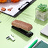Bling Crystal Stapler Gift, Sparkly Diamond Stapler for Desk, Handmade Clay Rhinestone Machine Stapler (Champagne Gold)