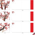 The Best Card Company - 10 Assorted Flower Cards Blank (4 x 5.12 Inch) - All Occasion Floral Greetings Boxed, Cheers