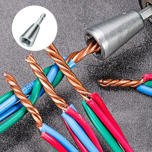 Wire Twisting Tools Stripper for Electricians, Power Drill Wire Stripping Tool for Electrical Work