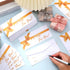 Lincia 200 Pcs Yellow Christmas Money Envelopes, 2.9" x 6.5", Cash Currency Holder for Gifts, Office, Wedding, Birthday