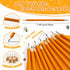 Spakon 48 Inspirational Mini Notebooks, 96 Motivational Pencils, Fun Erasers Gift Bag for Students
