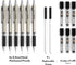 Nicpro 0.5 mm Art Mechanical Pencils Set, 6 PCS Metal Drafting Pencil with 6 Tube HB Lead Refills & 18 Eraser Refills