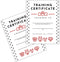 Pet Training Certificate of Completion | 50 pk 8.5 x 11” for Dog Trainers and Service Animal Graduation