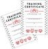 Pet Training Certificate of Completion | 50 pk 8.5 x 11” for Dog Trainers and Service Animal Graduation