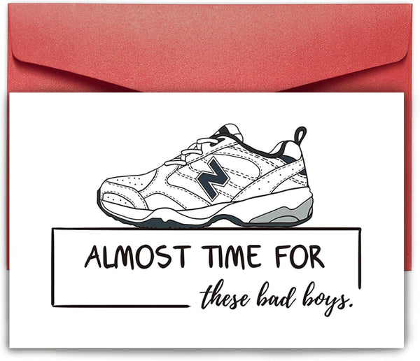 SuperShunhu Funny Birthday Card for Him - Cute Fathers Day, Pregnancy Announcement,