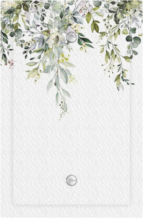 Light Switch Covers 1 Gang Eucalyptus Sage Green Watercolor Plant Leaves Decorative No Device Wall Plate Blank Switchplate Electrical Faceplate For Farmhouse Bathroom Decor by Muzumu