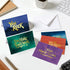 50 Pack 4" 6" Gold Foiled Employee Appreciation Cards with Envelopes and Stickers, x Thick Employee Thank You Cards