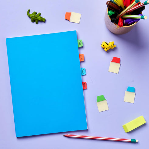 AVERY Mini Ultra Tabs, 1" x 1.5", 2-Side Writable, Assorted Colors, 40 Repositionable Tabs (74760)