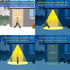 5W A19 50W Bulb E26 2700K LUXON Radar Detector Dusk to Dawn Equivalent Smart Led Lamp Lighting Indoor Outdoor Motion