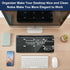TSJ OFFICE Desktop Whiteboard Dry-Erase Board, Computer Keyboard Stand with Drawer, Desk Organizers