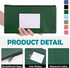 7 Pack 8.3" 4.5", 7 Mini Bank Money Bag for Cash, x Small Deposit Money Pouch with Zipper, Server Leatherette Cash Bag
