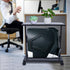 Ageanbri 2-Tier 20kg/44lbs Computer Carts & Machine Stands Rolling Computer Stand Each Layer Max Load-Bearing PC Stand