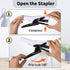 Stapler with 1000 Staples-Plier Stapler Save 60% Power,Good for Stapling at Home School or Warehouse (white) by COCOMK