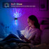 Wall,2 Pack 9 JandCase Night Lights Plug into Star Projector RGB Night Light with Color Change, Automatic Galaxy