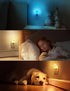 3D 3000K L LOHAS LED Plug in Night Light for Kids, Cute Puppy Night Lights with Dusk to Dawn Sensor, RGB+Soft White Dog