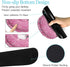 Pink Desk Mat Set, Ergonomic Mouse Pad with Wrist Rest, Large Desk Mat for Desktop, Gaming Mousepad Cup Coaster